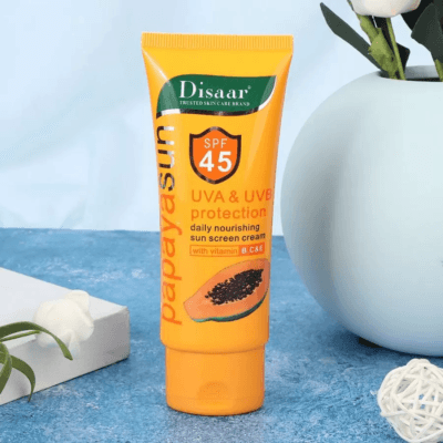 Disaar Papaya Sun UVA Protection Sunscreen SPF 45-60ml
