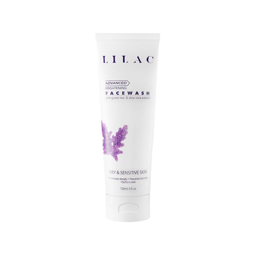 Lilac-Advanced-Brightening-Face-Wash-Dry-Sensitive-Skin A+ Conte