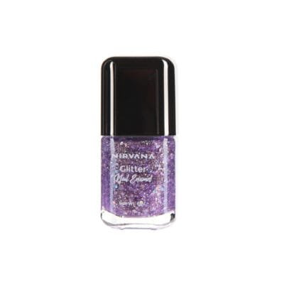 Nirvana Color Glitter Nail Enamel - Good Luck -20