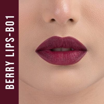 Nirvana Color Matte Bullet Lipstick - Berry Lips  B01 (5gm)