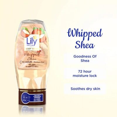 Lily Whipped Shea Body Wash, 250 ml