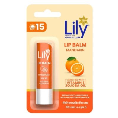 Lily Mandarin Lip Balm