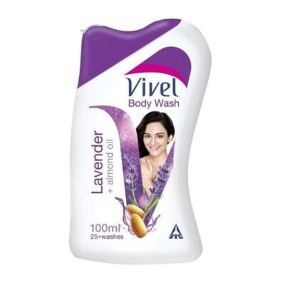 Vivel Lavender Almond Oil Body Wash 100ml